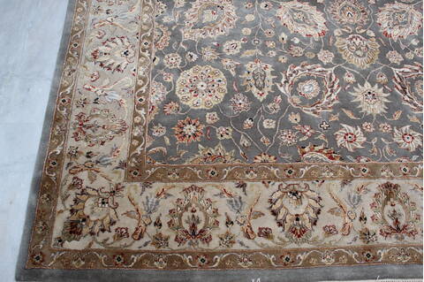 Jaipur Blue Hand Knotted 81 X 103 Area Rug 905-145350 Image 3