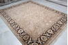 Jaipur Beige Hand Knotted 81 X 102  Area Rug 905-145351 Thumb 2