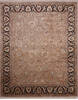 Jaipur Beige Hand Knotted 81 X 102  Area Rug 905-145351 Thumb 0