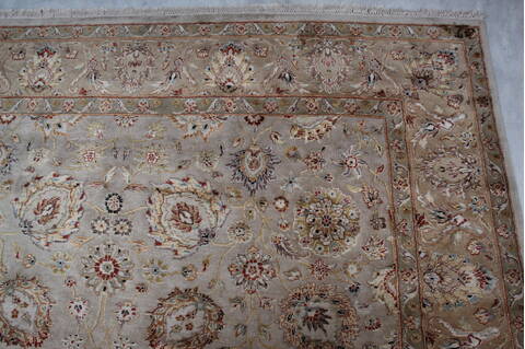 Jaipur Beige Hand Knotted 80 X 103 Area Rug 905-145352 Image 7