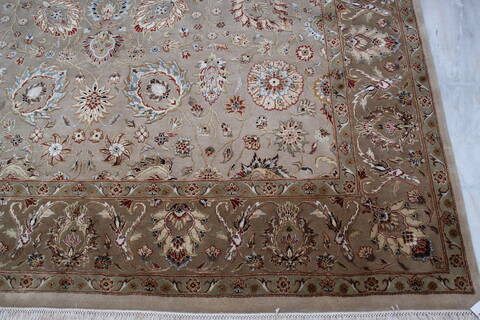 Jaipur Beige Hand Knotted 81 X 105 Area Rug 905-145353 Image 4