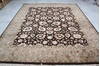 Jaipur Brown Hand Knotted 82 X 100 Area Rug 905-145354 Thumb 1