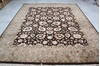 Jaipur Brown Hand Knotted 82 X 100  Area Rug 905-145354 Thumb 1