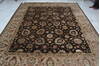 Jaipur Brown Hand Knotted 82 X 100  Area Rug 905-145354 Thumb 9