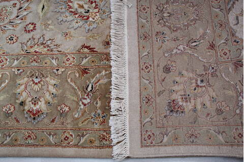 Jaipur White Hand Knotted 80 X 101 Area Rug 905-145355 Image 10