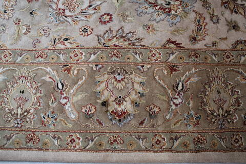 Jaipur White Hand Knotted 80 X 101 Area Rug 905-145355 Image 7