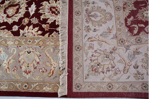 Jaipur Red Hand Knotted 711 X 102 Area Rug 905-145356 Image 11