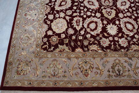 Jaipur Red Hand Knotted 711 X 102 Area Rug 905-145356 Image 3