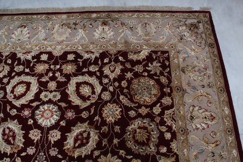 Jaipur Red Hand Knotted 711 X 102 Area Rug 905-145356 Image 7