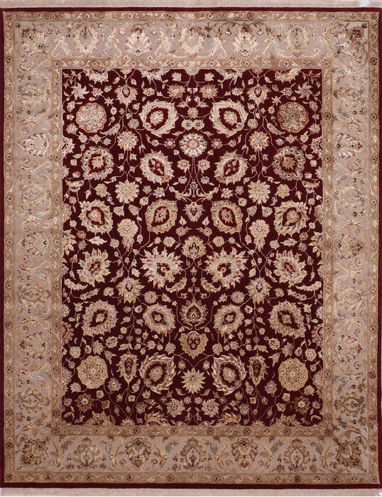 Jaipur Red Hand Knotted 711 X 102 Area Rug 905-145356 Image 0