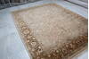 Jaipur Beige Hand Knotted 81 X 101  Area Rug 905-145358 Thumb 2