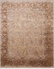Jaipur Beige Hand Knotted 81 X 101 Area Rug 905-145358 Thumb 0