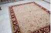 Jaipur Beige Hand Knotted 80 X 102  Area Rug 905-145359 Thumb 2