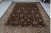 Jaipur Brown Hand Knotted 80 X 102  Area Rug 905-145360 Thumb 10