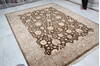 Jaipur Brown Hand Knotted 80 X 102 Area Rug 905-145360 Thumb 2