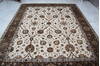 Jaipur White Hand Knotted 82 X 103 Area Rug 905-145362 Thumb 10