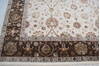 Jaipur White Hand Knotted 82 X 103  Area Rug 905-145362 Thumb 3
