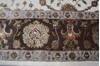 Jaipur White Hand Knotted 82 X 103 Area Rug 905-145362 Thumb 8