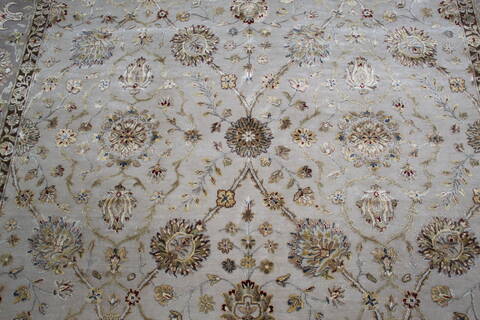 Jaipur White Hand Knotted 81 X 102 Area Rug 905-145363 Image 5
