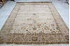 Jaipur White Hand Knotted 81 X 102  Area Rug 905-145363 Thumb 1
