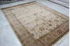 Jaipur White Hand Knotted 81 X 102  Area Rug 905-145363 Thumb 2