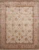 Jaipur White Hand Knotted 81 X 102 Area Rug 905-145363 Thumb 0