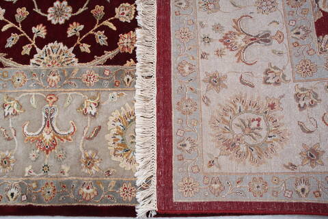 Jaipur Red Hand Knotted 81 X 102 Area Rug 905-145364 Image 11