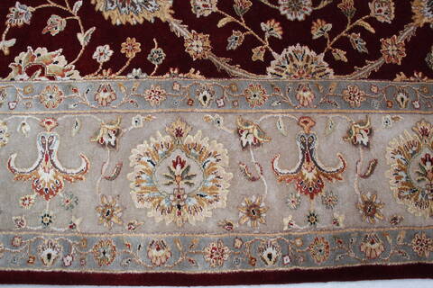 Jaipur Red Hand Knotted 81 X 102 Area Rug 905-145364 Image 8