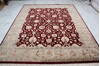Jaipur Red Hand Knotted 81 X 102 Area Rug 905-145364 Thumb 1