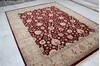 Jaipur Red Hand Knotted 81 X 102 Area Rug 905-145364 Thumb 2