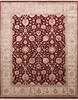 Jaipur Red Hand Knotted 81 X 102  Area Rug 905-145364 Thumb 0