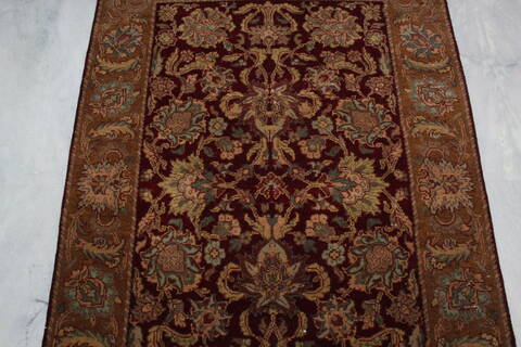 Jaipur Red Hand Knotted 41 X 62 Area Rug 905-145367 Image 7