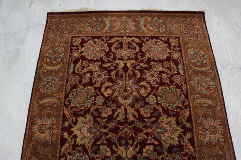Jaipur Red Hand Knotted 41 X 62 Area Rug 905-145367 Image 8