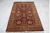 Jaipur Red Hand Knotted 41 X 62  Area Rug 905-145367 Thumb 1