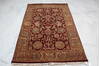 Jaipur Red Hand Knotted 41 X 62 Area Rug 905-145367 Thumb 1