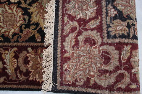 Jaipur Black Hand Knotted 42 X 511 Area Rug 905-145368 Image 10