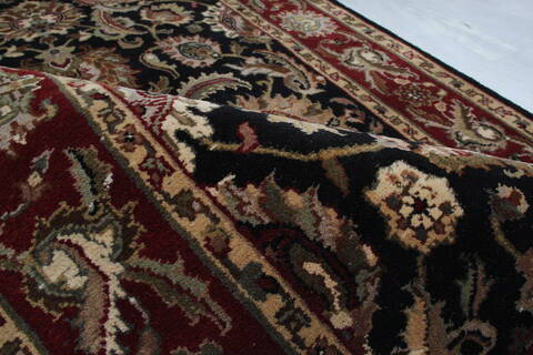 Jaipur Black Hand Knotted 40 X 64 Area Rug 905-145369 Image 10