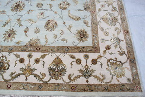Jaipur Blue Hand Knotted 911 X 141 Area Rug 905-145371 Image 4