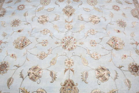 Jaipur Blue Hand Knotted 911 X 141 Area Rug 905-145371 Image 5