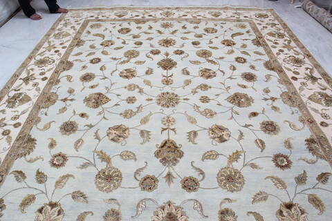 Jaipur Blue Hand Knotted 911 X 141 Area Rug 905-145371 Image 9