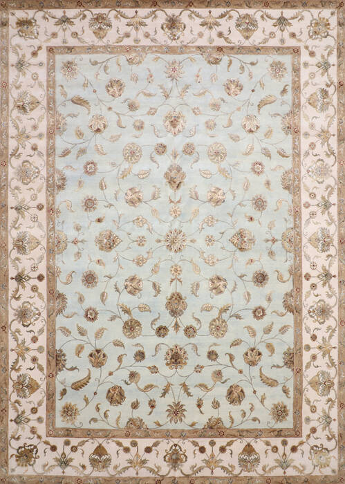Jaipur Blue Hand Knotted 911 X 141 Area Rug 905-145371 Image 0