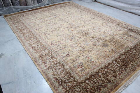 Jaipur Yellow Hand Knotted 811 X 123 Area Rug 905-145373 Image 2