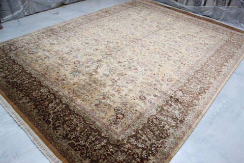 Jaipur Yellow Hand Knotted 811 X 123 Area Rug 905-145373 Image 3