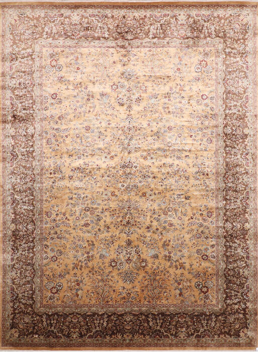 Jaipur Yellow Hand Knotted 811 X 123 Area Rug 905-145373 Image 0