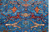 Chobi Blue Hand Knotted 59 X 710  Area Rug 700-145374 Thumb 3