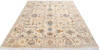 Chobi Beige Hand Knotted 84 X 100  Area Rug 700-145380 Thumb 1