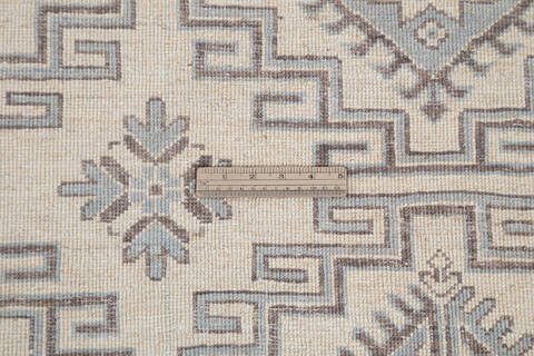 Chobi Beige Hand Knotted 92 X 134 Area Rug 700-145385 Image 7