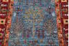 Chobi Blue Runner Hand Knotted 28 X 80  Area Rug 700-145387 Thumb 3