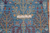 Chobi Blue Runner Hand Knotted 28 X 80  Area Rug 700-145387 Thumb 6