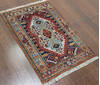 Vintage Multicolor Hand Knotted 20 X 30  Area Rug 902-145395 Thumb 2